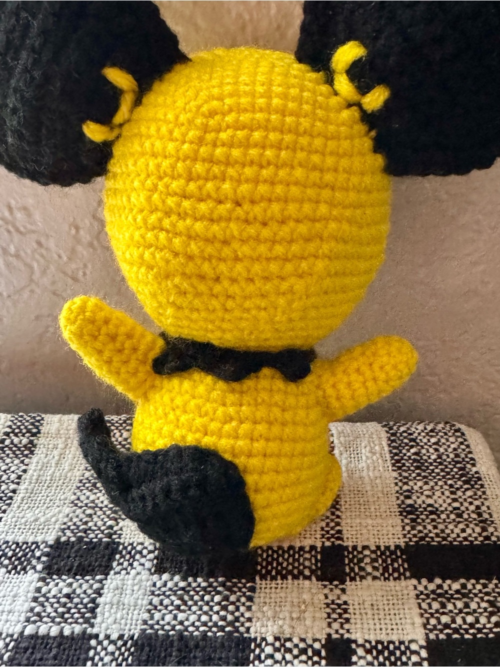 Crochet Pikchu Pokémon character - Picture 2 of 2
